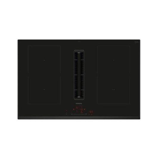 Placa Inducción Siemens iQ500 ED851HQ26E 80cm 4 Zonas Integrado Vidrio Negro Home Connect