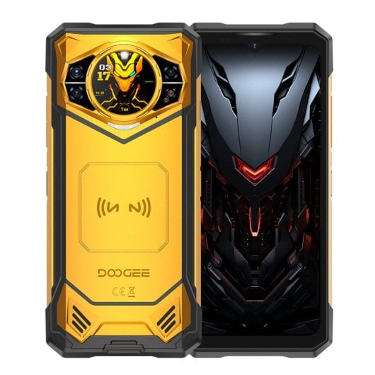 DOOGEE S200X 12GB/512GB 5G 10100mAh Pantalla AMOLED 6.72" 120Hz Huella NFC Dual SIM IP68 Naranja