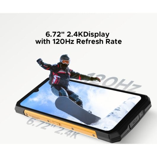 DOOGEE S200X 12GB/512GB 5G 10100mAh Pantalla AMOLED 6.72" 120Hz Huella NFC Dual SIM IP68 Naranja