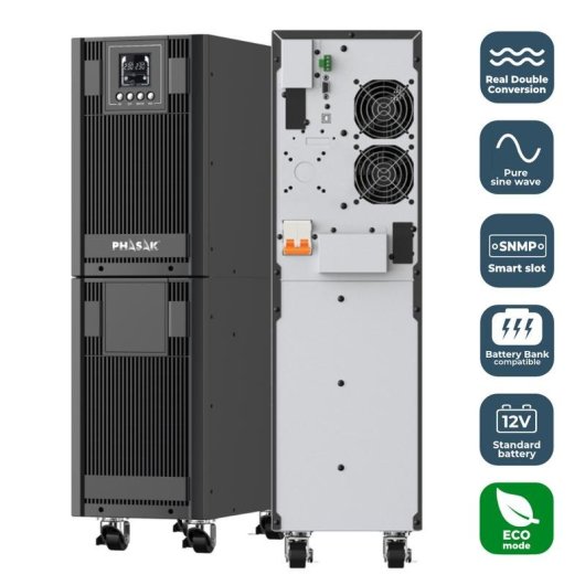 Sai Phasak 10 kVA Blei-Calcium Batterie 8 Minuten Schutzfunktion