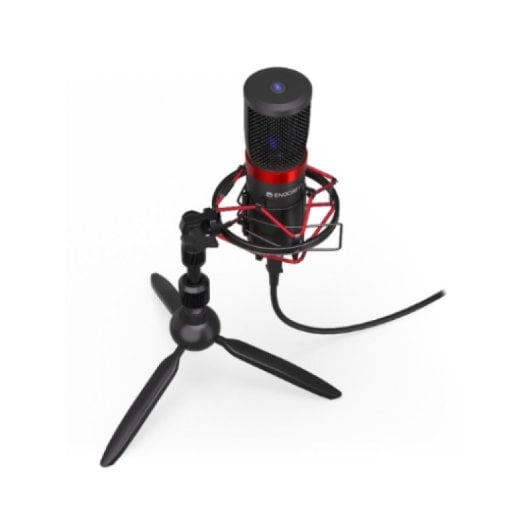 Micrófono Endorfy Solum Streaming T USB con trípode y filtro antipop negro