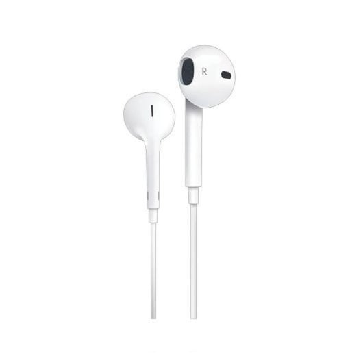 Auriculares UNICO con cable Jack 3.5mm estéreo micrófono y 1.2m TPE Blanco