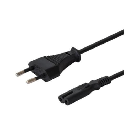 Cable alimentación Savio CL-97 1.2M Europlug tipo C 2 pines Negro