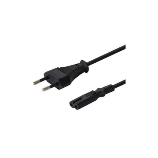 Cable alimentación Savio CL-97 1.2M Europlug tipo C 2 pines Negro