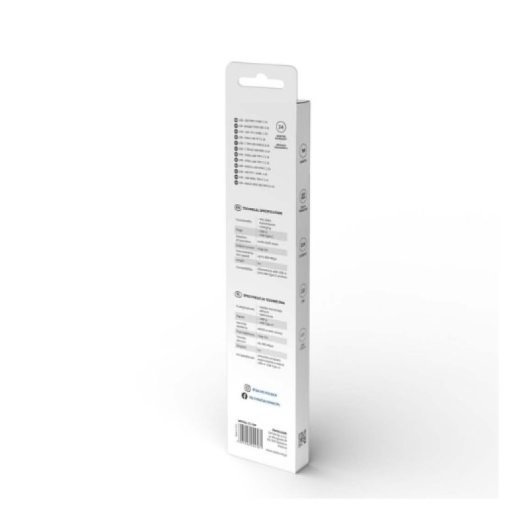Câble USB-A vers USB-C Savio CL-125 1 m Blanc 2,1 A 480 Mbps