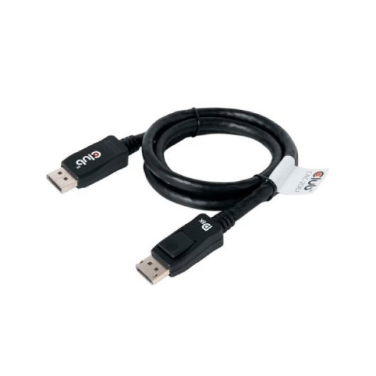 Cable Club 3D CAC-2067 DisplayPort 1.4 1m 8K60Hz HBR3 Macho-Macho Negro