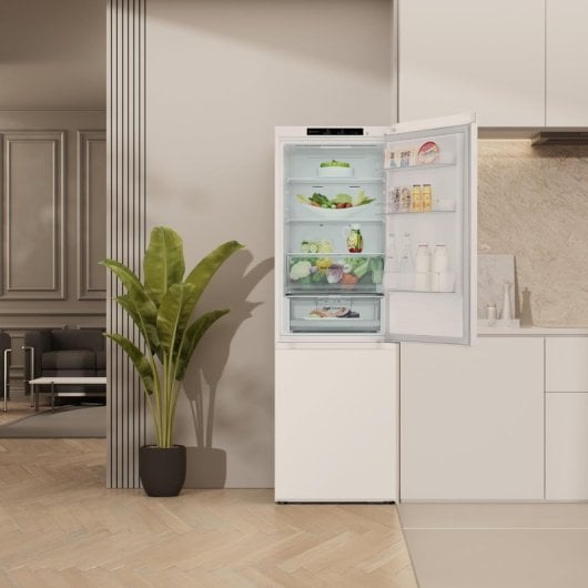 Frigorífico LG Combi 186cm 374L D Blanco Door Cooling+ Linear Cooling