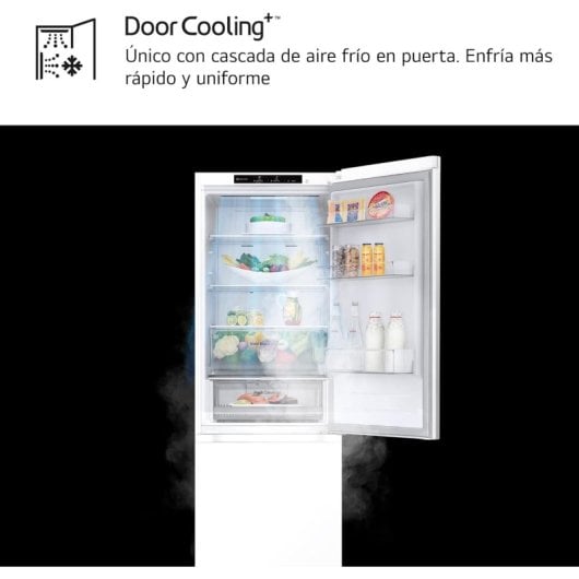 Frigorífico LG Combi 186cm 374L D Blanco Door Cooling+ Linear Cooling