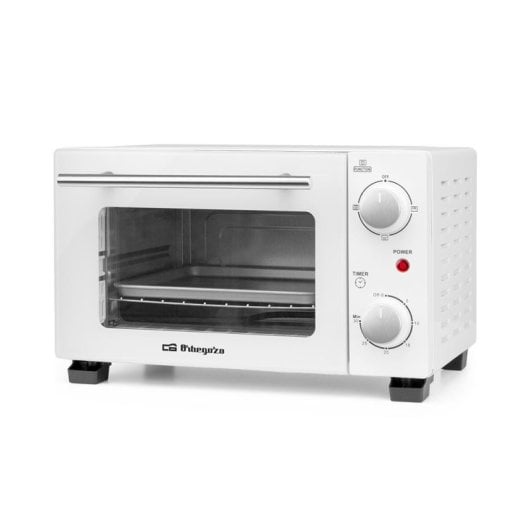 Forno elétrico Orbegozo HO 975 10L branco com temporizador e vidro duplo