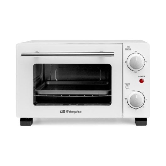 Forno elétrico Orbegozo HO 975 10L branco com temporizador e vidro duplo