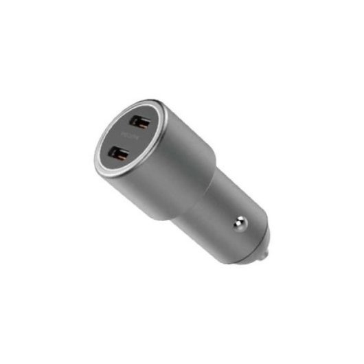 UNICO CC1496 Caricabatterie da auto a ricarica rapida 40W con 2 porte USB-C, nero, protezione PD3.0