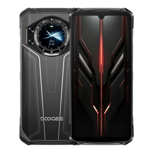 DOOGEE S119 8GB 512GB 4G 10200mAh Triple Cámara 100MP NFC Dual SIM Android 14 Negro/Plata