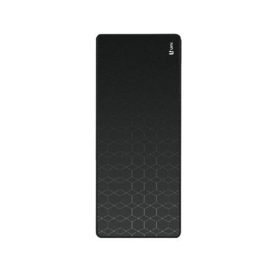 UNI MM1342 Tapete de Rato Gaming XL com Tecido JIAJI e Base Antiderrapante 800x300x3mm Preto