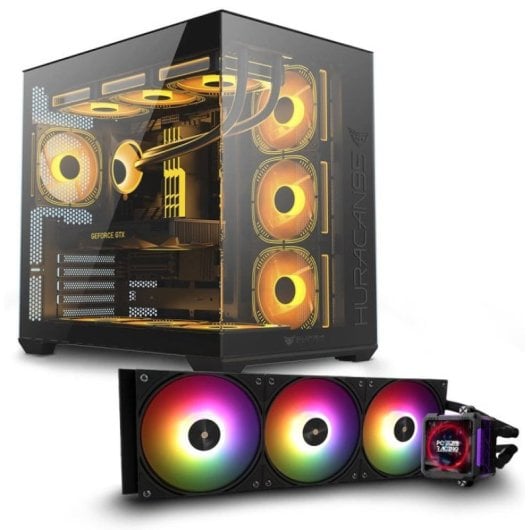 PC Racing AMD Ryzen 9 9950X3D 32GB 2TB SSD RTX 5060 Ti WIFI Windows 11 Pro
