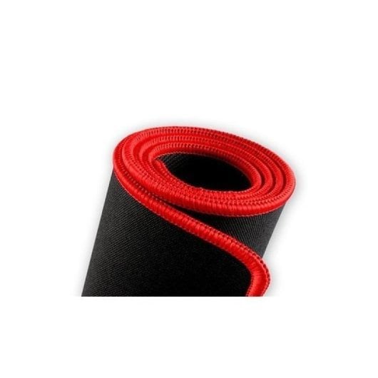Savio GTDXXL Tapete de Rato Gaming em Tecido com Base Antiderrapante 1000x500x3mm Preto/Vermelho