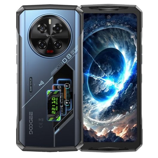 DOOGEE V40 Pro 16GB 512GB 5G 8680mAh 200MP NFC IP68 Rugged Android 14 Azul