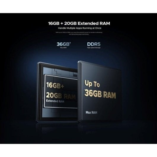 Doogee V40 Pro 5G 16GB 6.78" 512GB Plata cámara 200MP