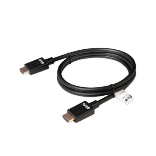 Club3D CAC-1371 Cabo HDMI 2.1 1M Ultra Alta Velocidade 48Gbps 8K60Hz 4K120Hz Dourado