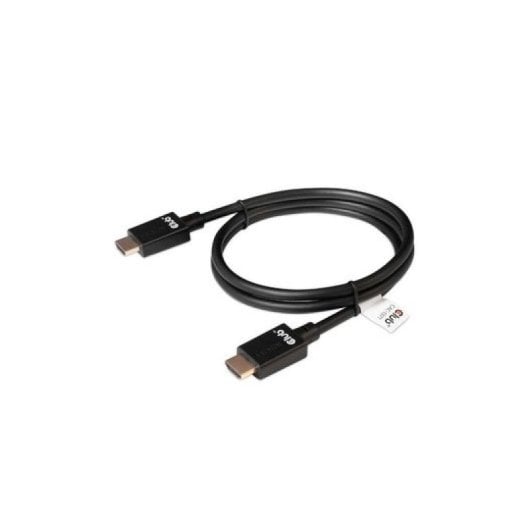 Club3D CAC-1371 Cabo HDMI 2.1 1M Ultra Alta Velocidade 48Gbps 8K60Hz 4K120Hz Dourado