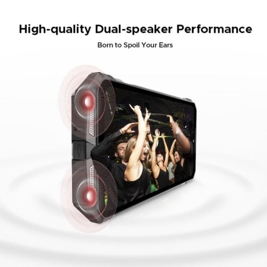 DOOGEE S118 Pro 8 GB 512 GB 5G 108 MP NFC 10800 mAh Akku Android 14 Rot