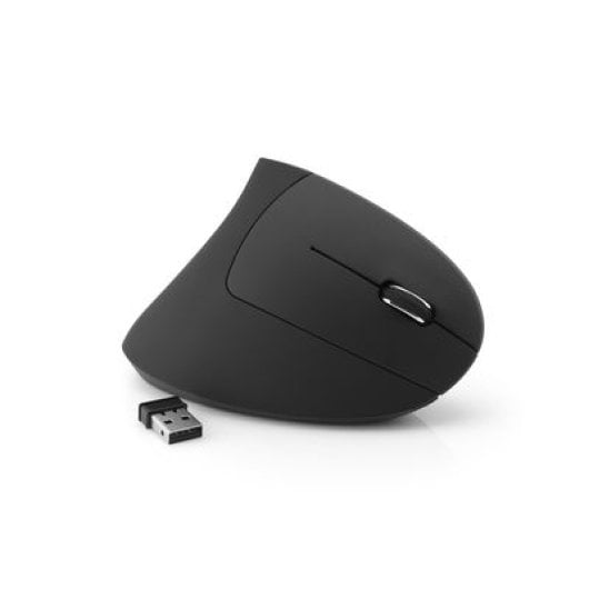 Ratón MediaRange inalámbrico 1600 DPI ergonómico vertical mano derecha 6 botones