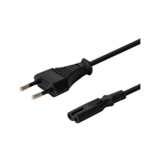 Cable Savio CL-100 1.8M C7 2 pines negro 250V IEC Type E a IEC C7