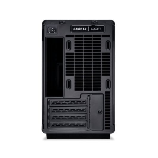 Torre Lian-Li X Dan A3 Wood Micro-ATX Negro Madera Frontal Soporte 360mm