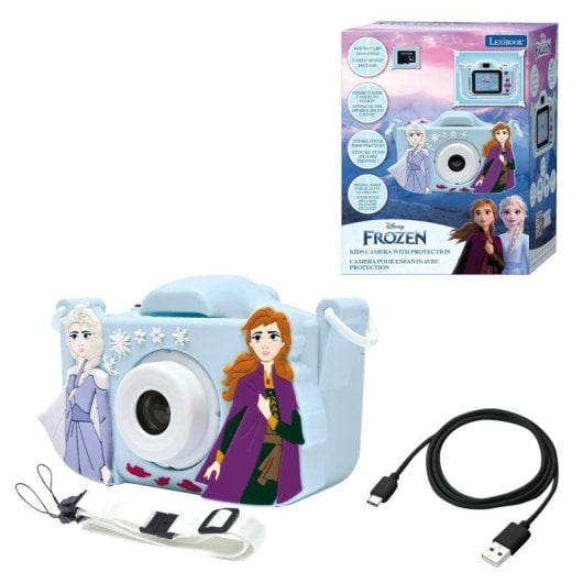 Cámara digital Lexibook DJ078FZ Frozen 8GB MP3 5 Juegos Marcos Personalizados
