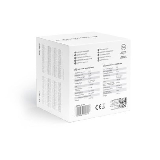 Altoparlanti Bluetooth Savio Wireless 5W IPX4 Compatti LED 5h Blu
