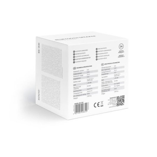 Altavoces Savio BS-041 Portátiles Bluetooth 5.0 5W con Lector de Tarjetas y Autonomía Extendida