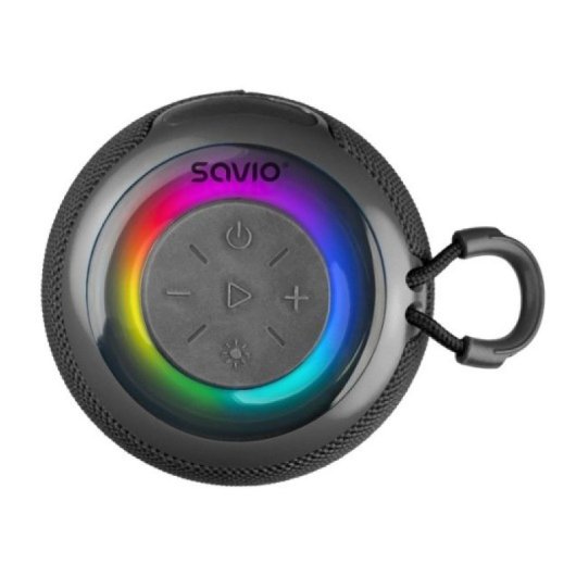 Altavoces Savio BS-041 Portátiles Bluetooth 5.0 5W con Lector de Tarjetas y Autonomía Extendida
