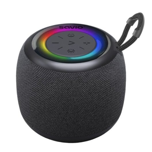 Altavoces Savio BS-041 Portátiles Bluetooth 5.0 5W con Lector de Tarjetas y Autonomía Extendida
