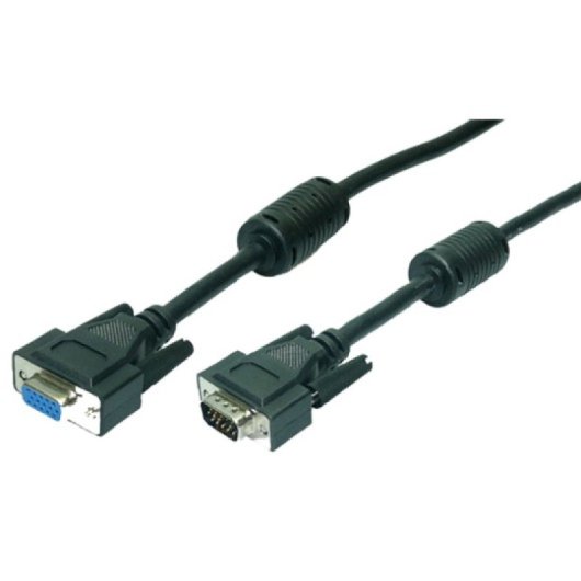 Cabo VGA LogiLink 1,8 m Macho-Fêmea Preto UL-2919