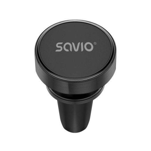 Soporte magnético Savio CH-02 aluminio giro 360º negro 37g
