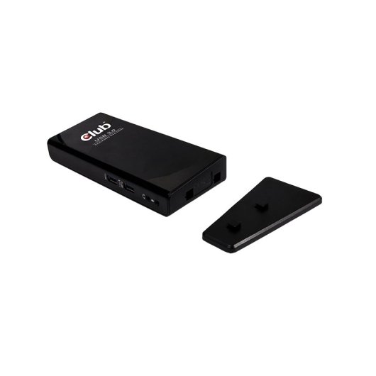 Docking Station Club 3D USB 3.2 Gen1 Type A 1x HDMI 1x DVI-I 6x USB-A RJ45 Audio 3.5 mm Negro
