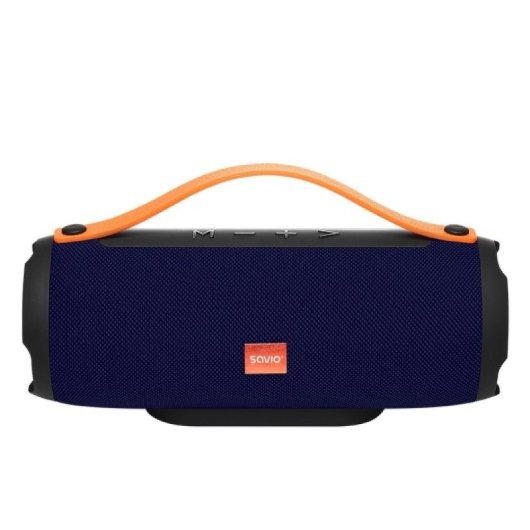 Colunas portáteis Bluetooth Savio 10W com rádio FM, chamadas mãos-livres e SD