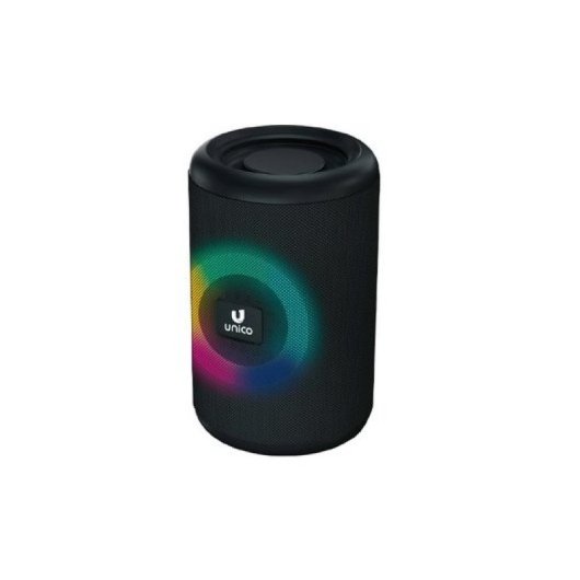 Colunas UNICO Micro Bluetooth 3W V5.0 com luz LED e bateria de 500mAh