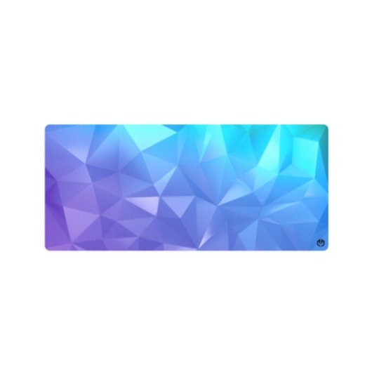 ENDORFY Crystal Blue XL 900x400mm Gummigewebe Antirutschmatte Blau