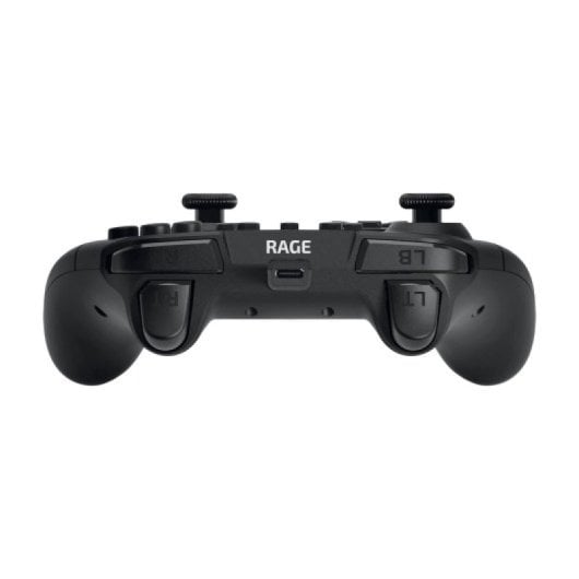 Gamepad Savio Rage W inalámbrico 2.4GHz 16 botones recarga USB-C Windows/PS3 190g negro