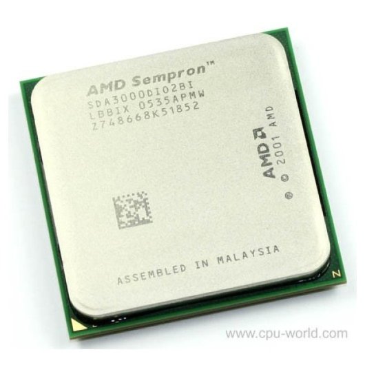 Procesador AMD Sempron 3000+ 1 Núcleo 1.8 GHz 32-bit Socket 754 62W
