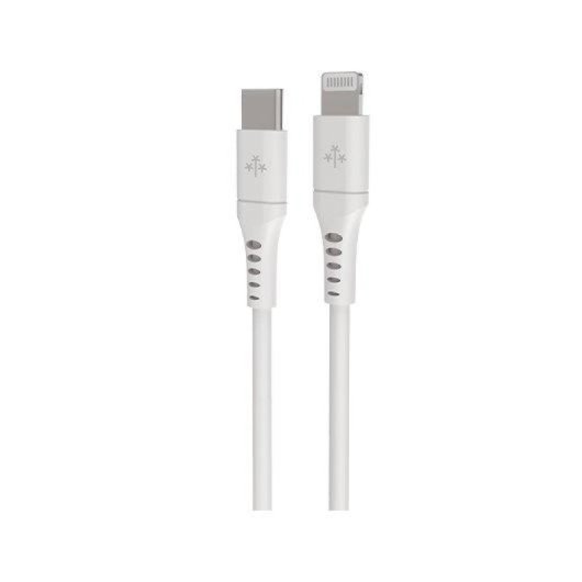 Cable Hune AT-ACC-CA-396NIE USB-C a Lightning 100 cm Blanco 3A MFI RTPE Apple