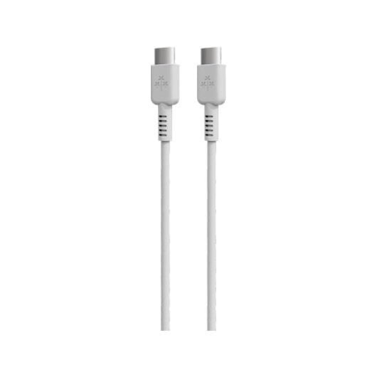 Cable Hune AT-ACC-CA-386NIE USB-C USB-C 1m Blanco 3A 60W TPE Reciclado