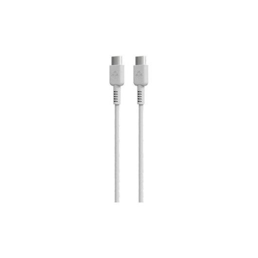 Cable Hune AT-ACC-CA-386NIE USB-C USB-C 1m Blanco 3A 60W TPE Reciclado