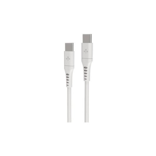 Cable Hune AT-ACC-CA-394NIE USB-C a USB-C 3m Blanco 3A 60W RTPE Carga y Sincroniza