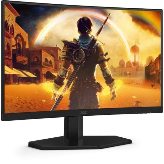 Monitor AOC C24G42E 23,6" FullHD 180Hz VA Curvo HDR10 AdaptiveSync Altifalantes