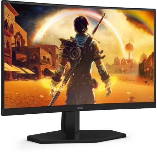 Monitor AOC C24G42E 23,6" FullHD 180Hz VA Curved HDR10 AdaptiveSync Lautsprecher 1ms