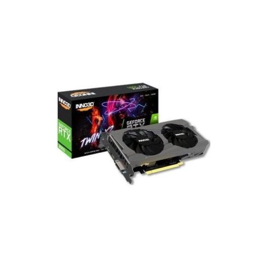 Tarjeta Gráfica Inno3D RTX 3050 Twin X2 6GB GDDR6 doble ventilador PCIe 4.0