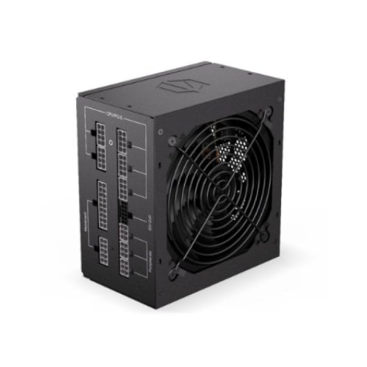 Endorfy 850 W 80 Plus Gold Supremo FM6 Vollmodulares Netzteil mit 120-mm-Lüfter, Schwarz