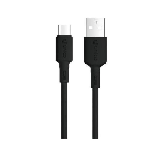 Cable Unico Plus CB1787B USB-A a USB-C 3.4A 1m PVC Negro alta carga