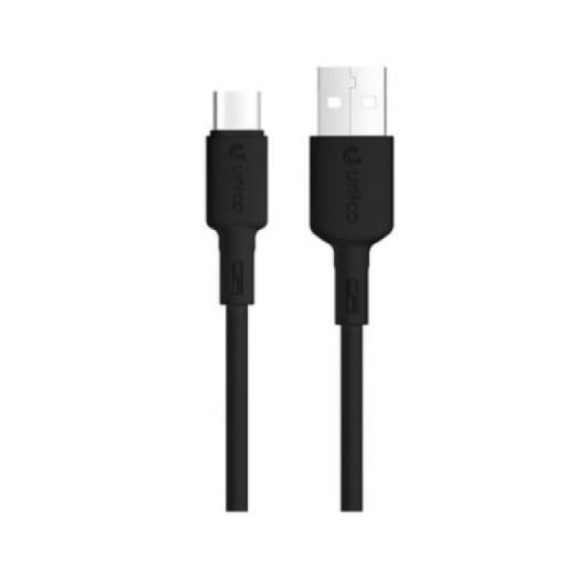 Cable Unico Plus CB1787B USB-A a USB-C 3.4A 1m PVC Negro alta carga